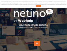 Tablet Screenshot of netino.fr